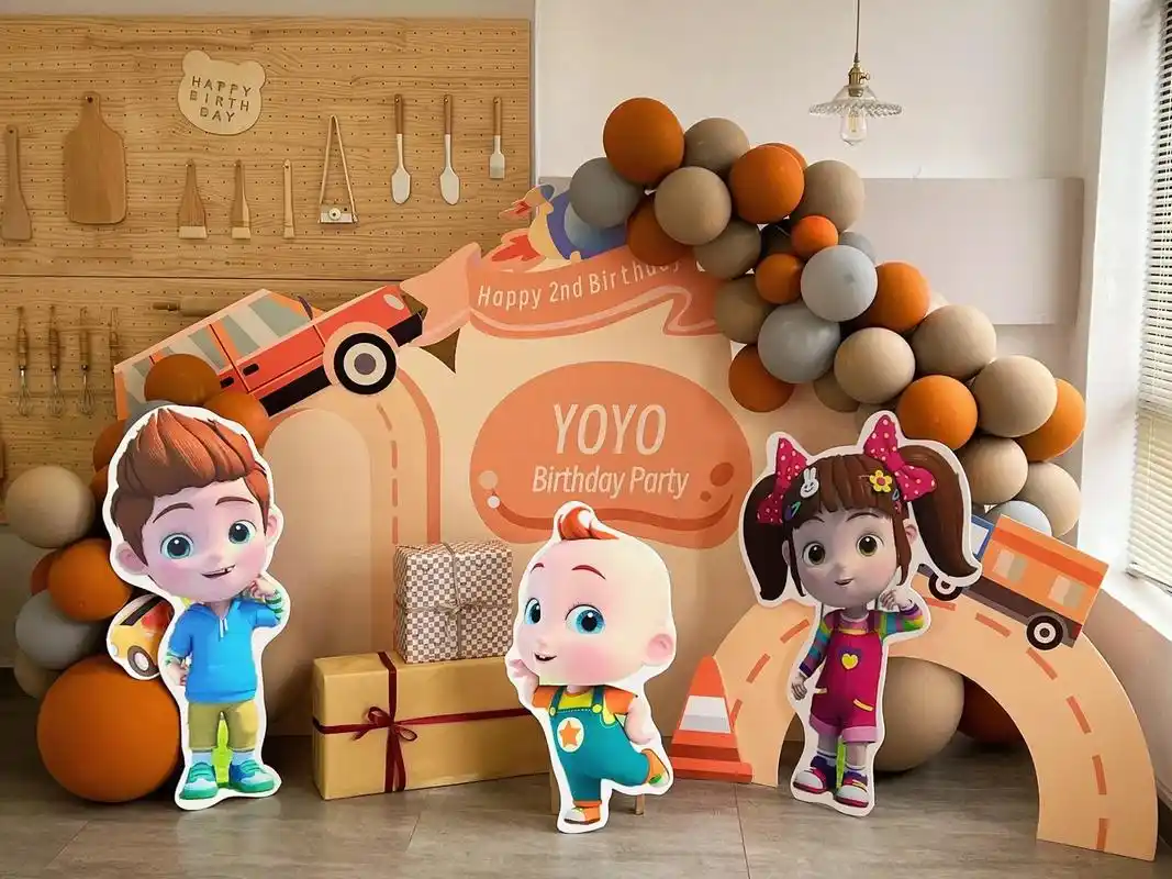 超级宝贝jojo生日主题派对09 小宝宝都爱的jojo #生 - 抖音