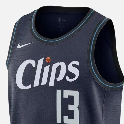 nike耐克官方洛杉矶快船队nba男速干球衣冬季新款美式舒适dx8505