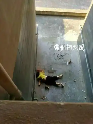 悲剧!常州一名女子从34楼跳下身亡