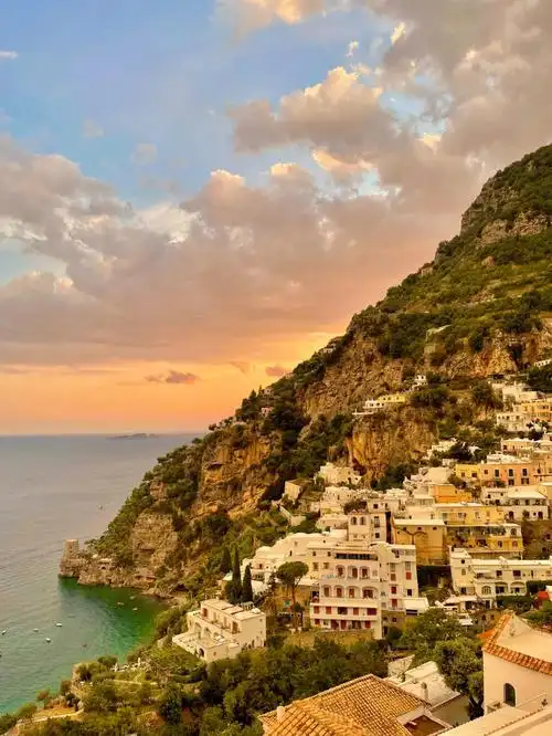 意大利南部波西塔诺