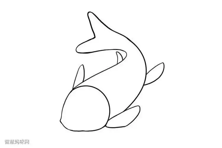 画鱼的简笔画儿童简笔画