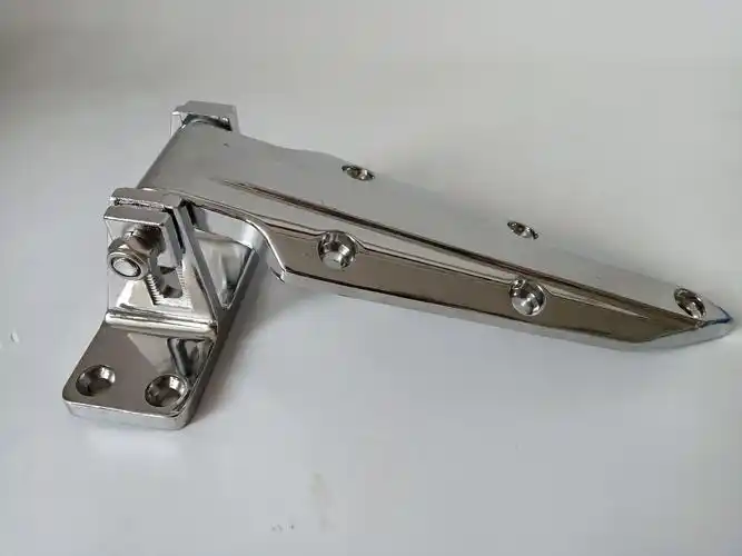 bx-1460冷库门铰链 保鲜冷冻速冻抛光镀亮铬冷库凸门 冷库门合页