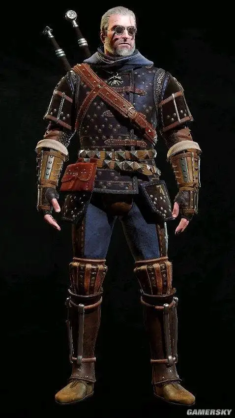 师匠猫套装更多相关内容请关注:巫师3:狂猎专区黑色款"狼学派主要负责