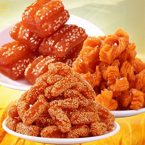 河南过年吃的油果子油炸特产口酥老式安徽糕点四川年货纯手工山东