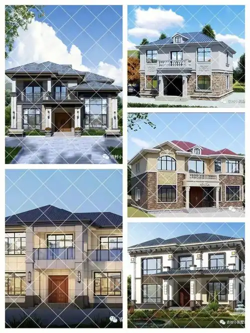 9套二层农村别墅效果图总有一套适合你经