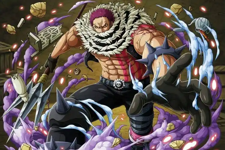 海贼王中卡塔库栗为何要放水?其实是真的打不过路飞.