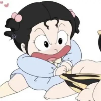 超可爱搞怪情侣头像动漫一对有趣动漫情头超甜超宠溺一人一半