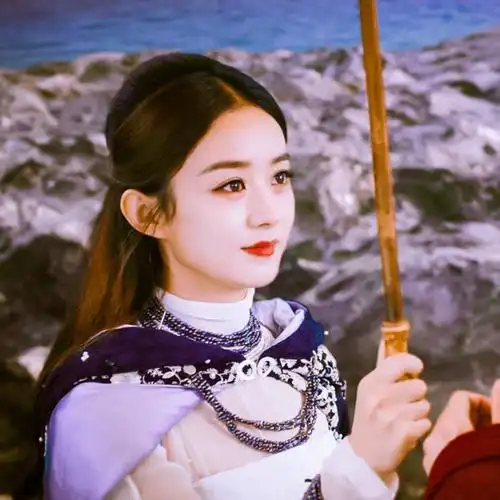 赵丽颖头像要把温柔和例外留给值得的人