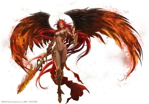 烈焰女神图片