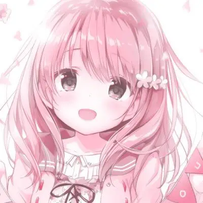 女生动漫头像超粉