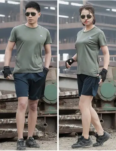 正品体能训练服作训套装 特种兵军迷战术t恤男女 夏季迷彩服短袖