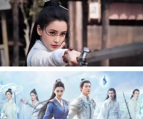 《尘缘》是angelababy最新参演的电视剧,和马天宇的吻戏 引热议