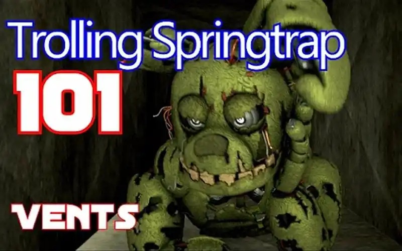fnafsfmtrollingspringtrap101通风口
