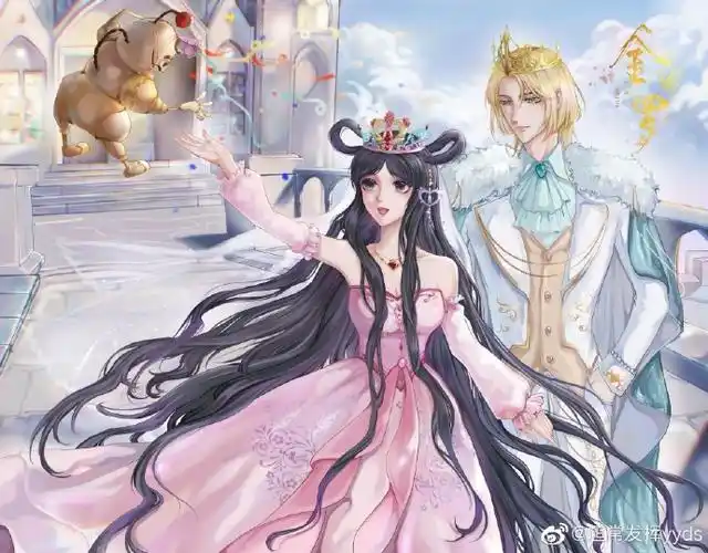 叶罗丽金罗超话06#金罗·情定花缘#06#三世祈愿·金罗·再续前缘