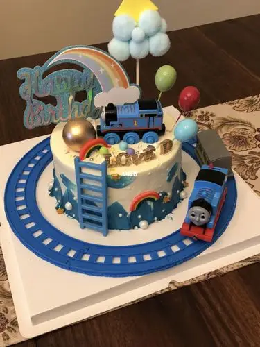 托马斯小火车蛋糕