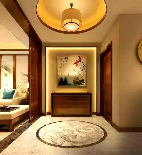 玄关吊顶设计:用形状和风格提升家居颜值