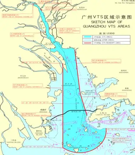 广州港位于华南沿海的珠江入海口,由海港和内河港组成,其中海港部分自