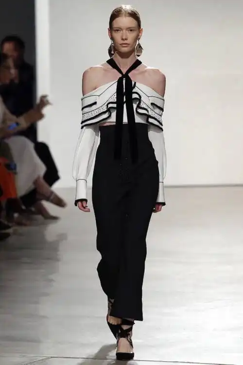 proenza schouler s/s 2016 经典的黑白配色