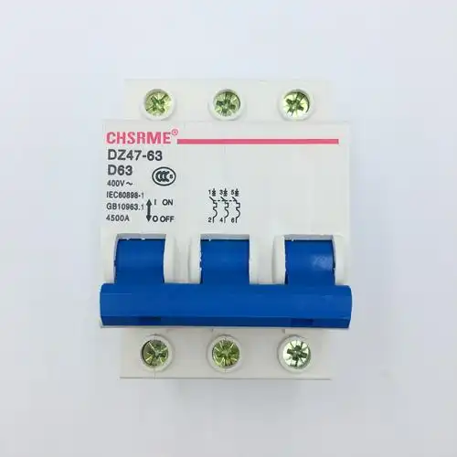 空开断路器3p100a10a16a20a25a32a40a63a空气开关