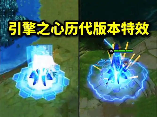 引擎之心历代版本特效,引擎之心是王者早期颇受好评的机甲皮肤,是与