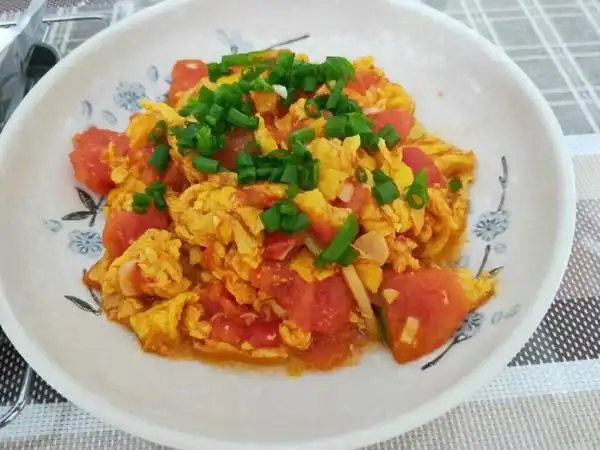 小暁大宝贝1做的西红柿炒鸡蛋嫩滑版