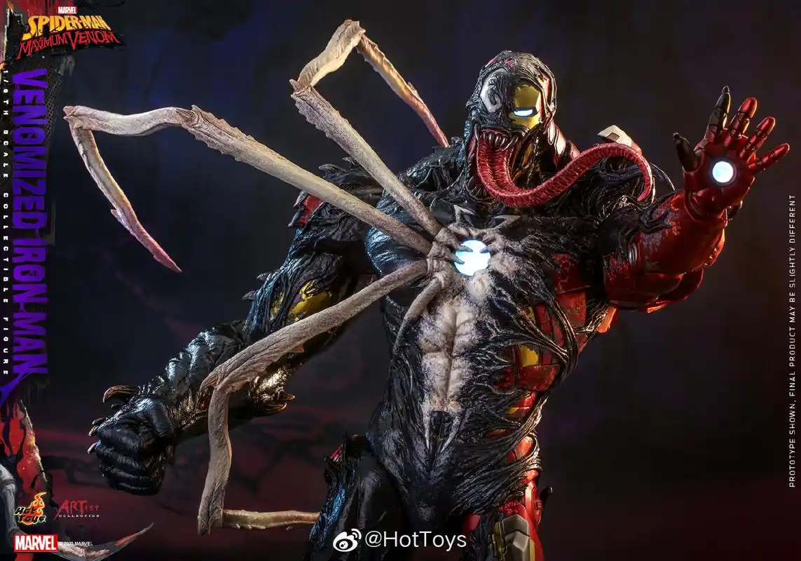 hottoys推出毒液化钢铁侠人偶售价2680元