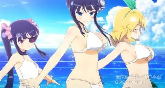 喜欢巨乳有什么错闪乱神乐沙滩戏水公开宣传视频