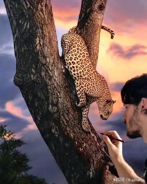 国外艺术家超写实画家nicksider