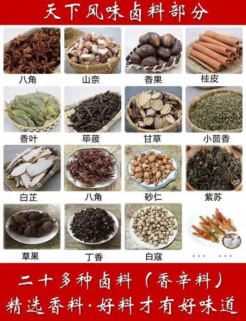 武汉黑鸭卤料包周记商用 350克湘黑鸭香料包风味配方卤鸭脖调味料