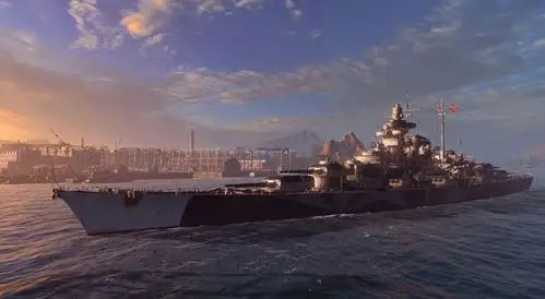 真实历史系列:德系战列提尔皮茨1942涂装_战舰世界_17173.