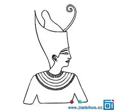 埃及男人简笔画