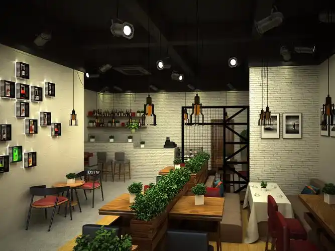 迷你清吧小屋效果图室内