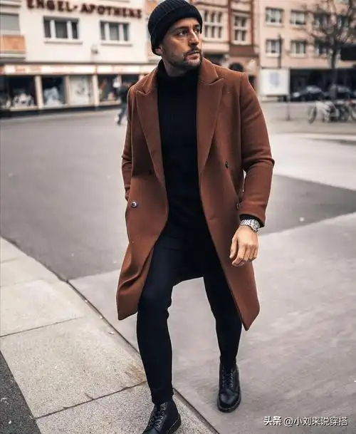 秋冬男士大衣穿搭指南,学会这几招让你气场拉满,欧美范儿十足-第3张
