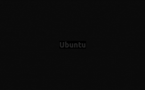 黑色ubuntulogo贴纸壁纸1920x1080