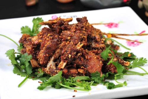 1,干煸孜然小羊排