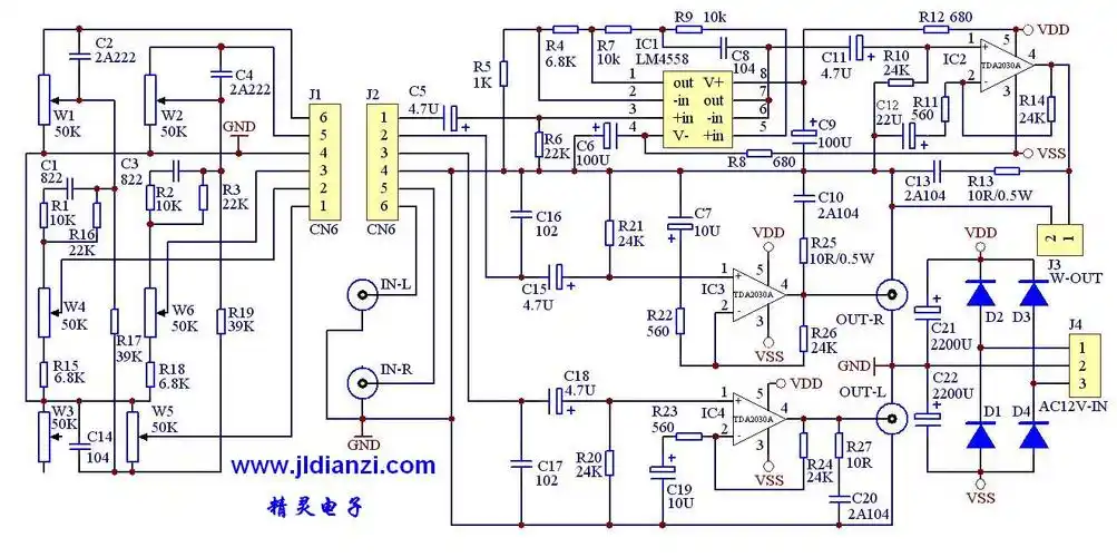 lm1875 功放电路板
