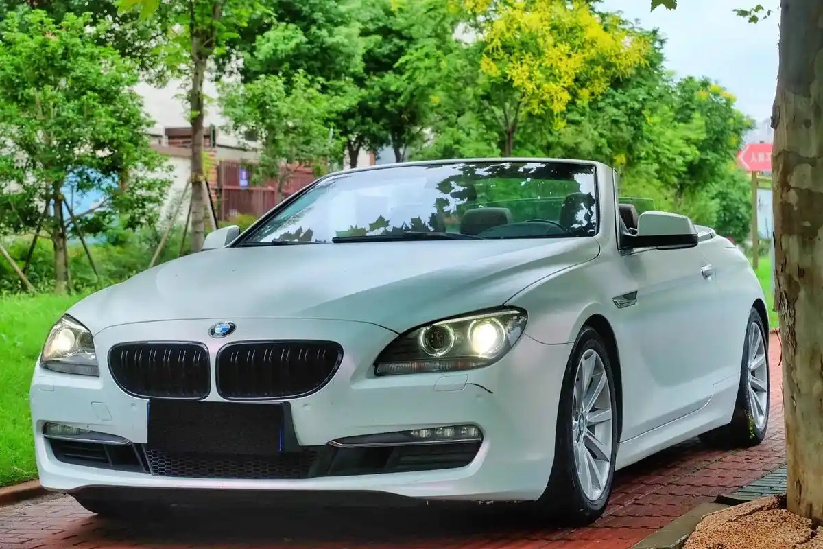 全进口宝马640i软顶敞篷跑车.12年4月上牌全进口宝马64 - 抖音