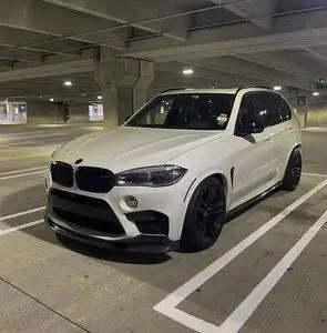 宝马x5改装前后杠图片