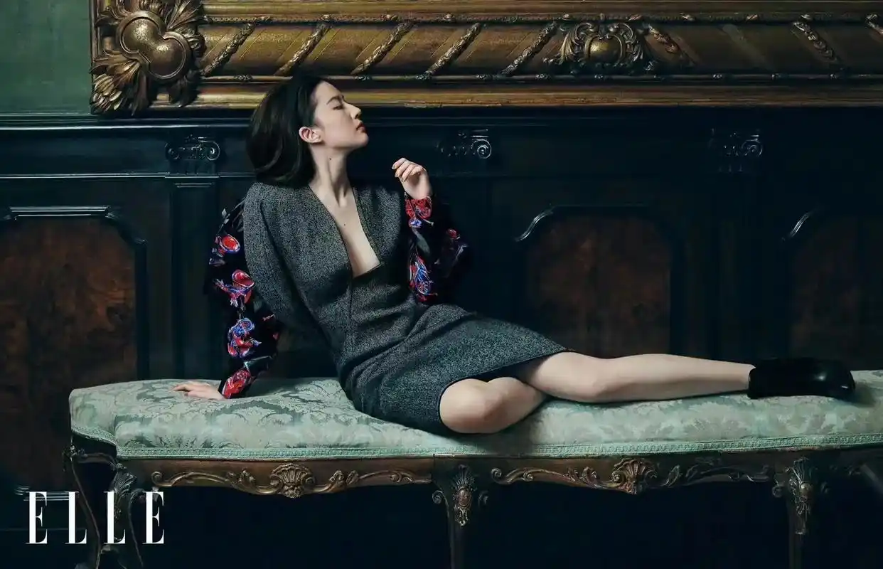 78刘亦菲 |elle 9月刊封面02.#刘亦菲 #明星代言  - 抖音