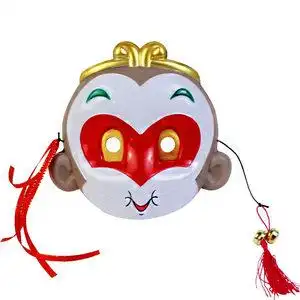 齐天大圣孙悟空面具摆件手工diy制作头冠西游创意表演猴子头套潮猪