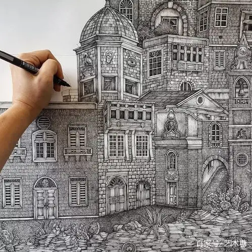 同一支画笔人家自学画画3年,素描就如此细腻,你画的为啥那么烂