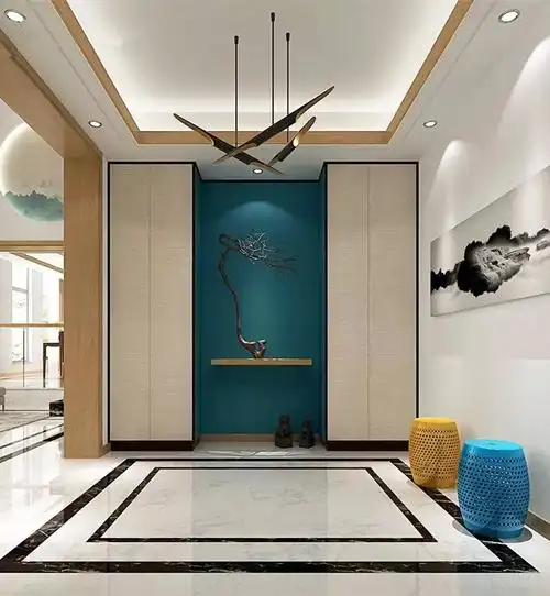 玄关墙这样设计一进门就旺到你