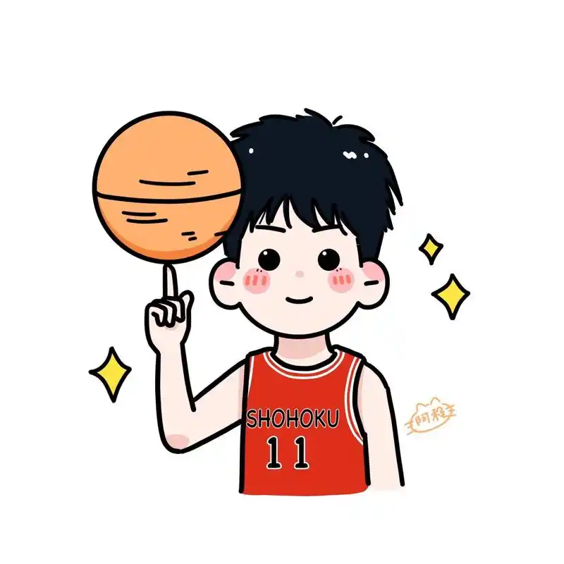 灌篮高手头像7815 喜欢的可以自用当头像 长按自行保存 9215