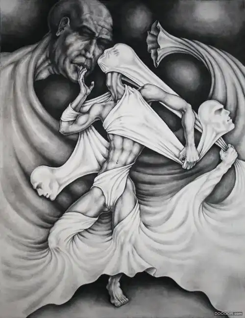 煤炭画布上的压抑人体素描-antypas [19p] (7).jpg