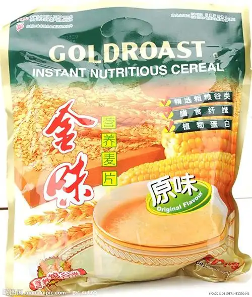 新加坡金味营养麦片原味 超好喝冲饮即食全家喜欢的早餐 600g 20包