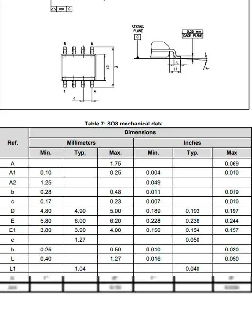 lm293dt低功耗双电压比较器中文资料规格书pdf数据手册产品手册引脚图