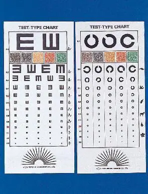 寻c字表(航空视力表)一张?