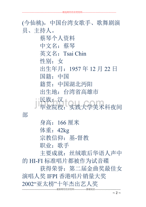 蔡琴资料蔡琴资料介绍蔡琴的演艺之路蔡琴个人资料背景曝光