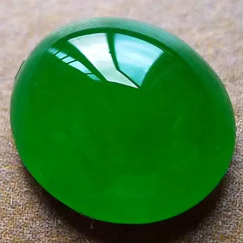 (已结缘)1017戒面镶嵌18k金戒指男士女裸石老坑冰种帝王绿蛋面优惠券