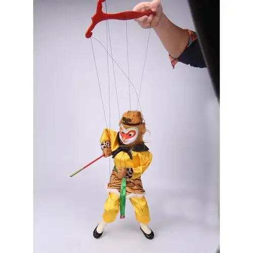 【618活动】提线木偶孙悟空齐天大圣活动演出课堂训练子玩具风礼品